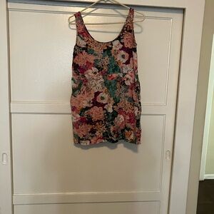 Cotton On Black and Pink Sleeveless Tank Top